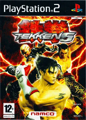 Tekken 5 (Japan, Asia) box cover front